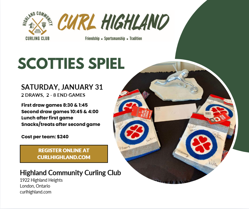 Outside Team Registration for the 'Scotties Spiel' scotties spiel 2025